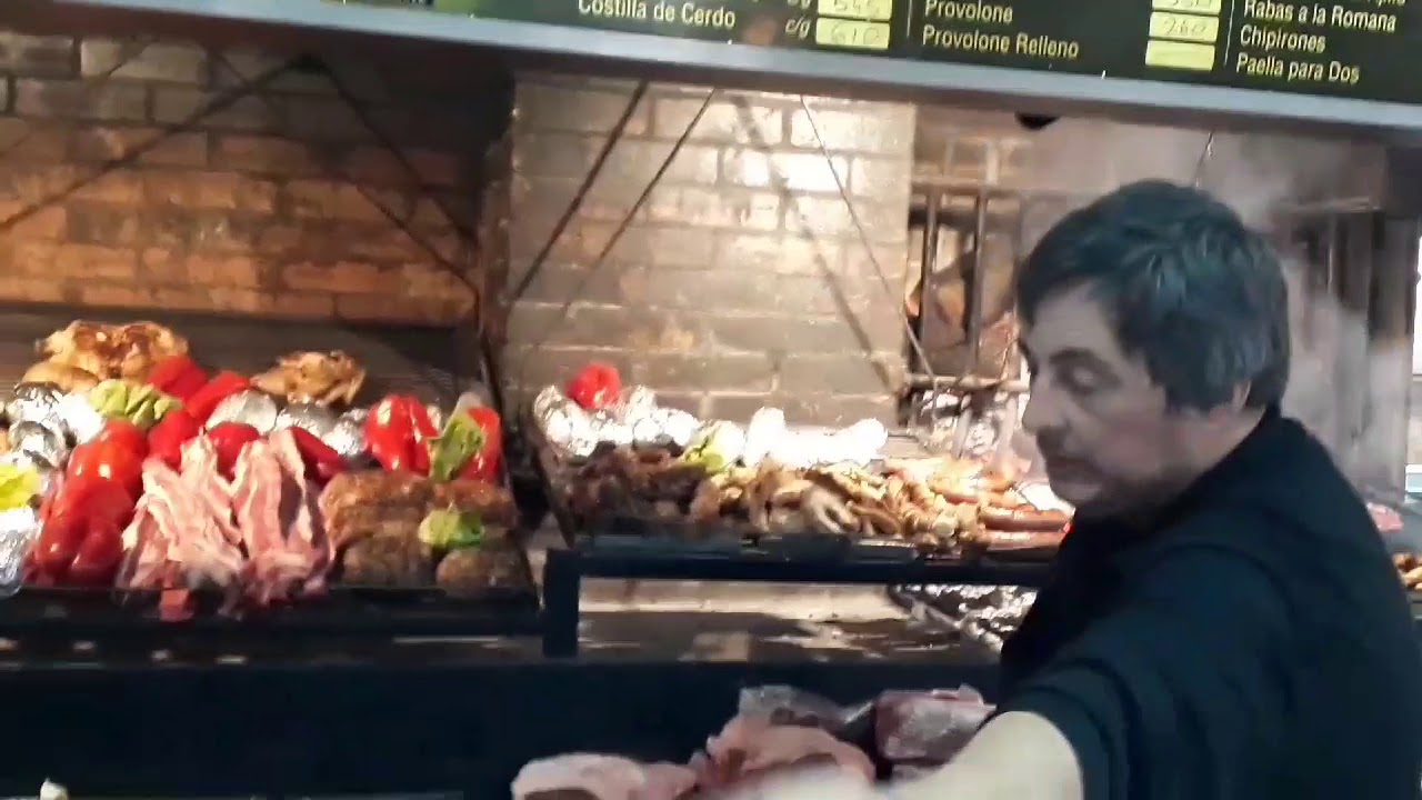 BBQ Mercado del Puerto Montevideo Uruguay