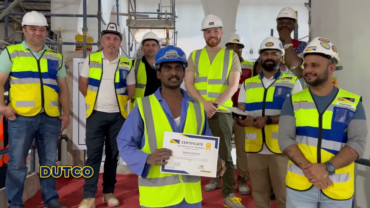Dutco Interiors Milestone - 𝟭 𝗠𝗜𝗟𝗟𝗜𝗢𝗡 𝗦𝗔𝗙𝗘 𝗠𝗔𝗡𝗛𝗢𝗨𝗥𝗦