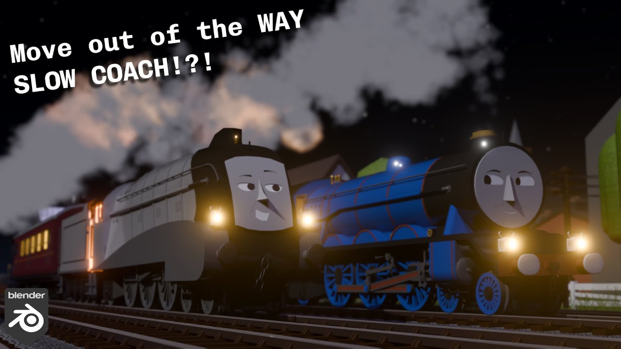 Night On Sodor! - Blender Animation