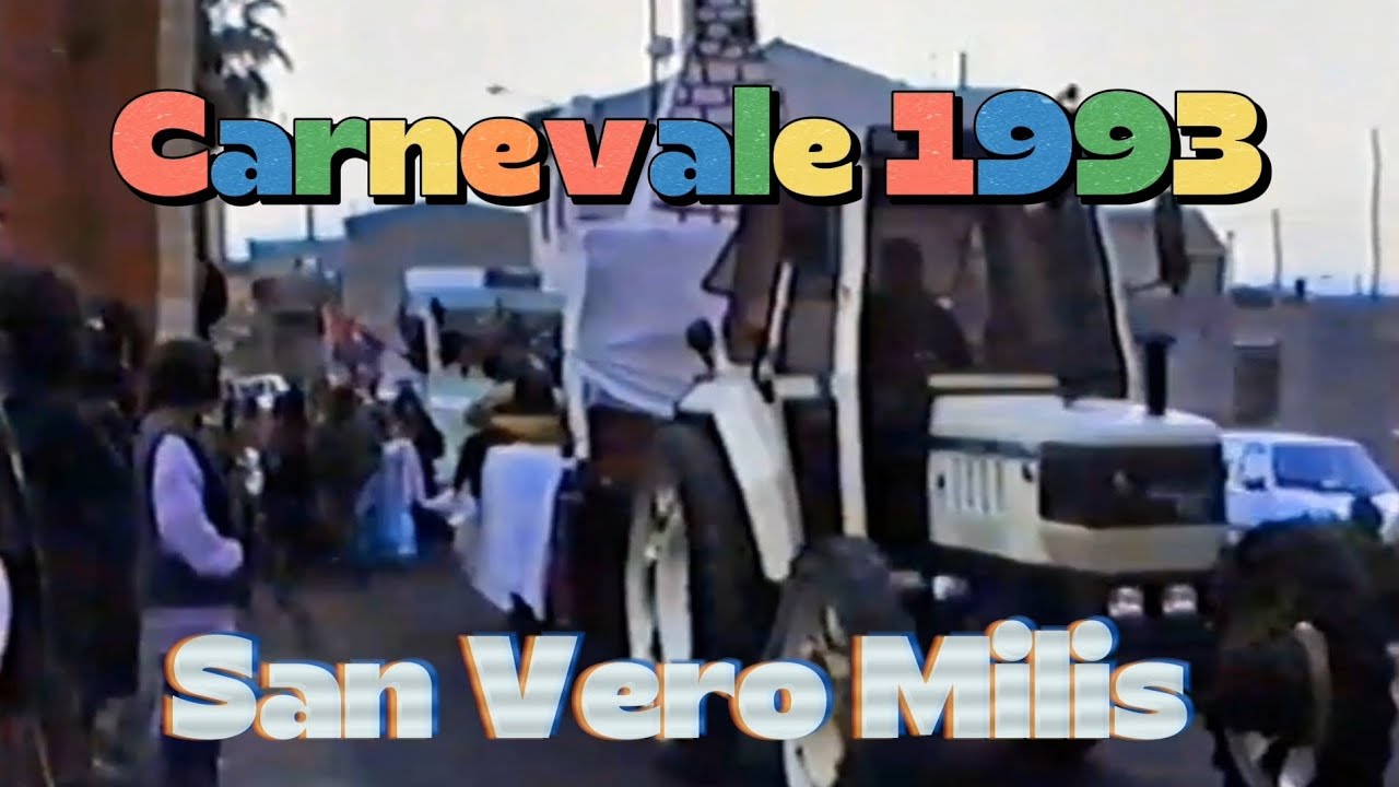 Carnevale 1993 - San Vero Milis - video realizzato da Carmelo Mele