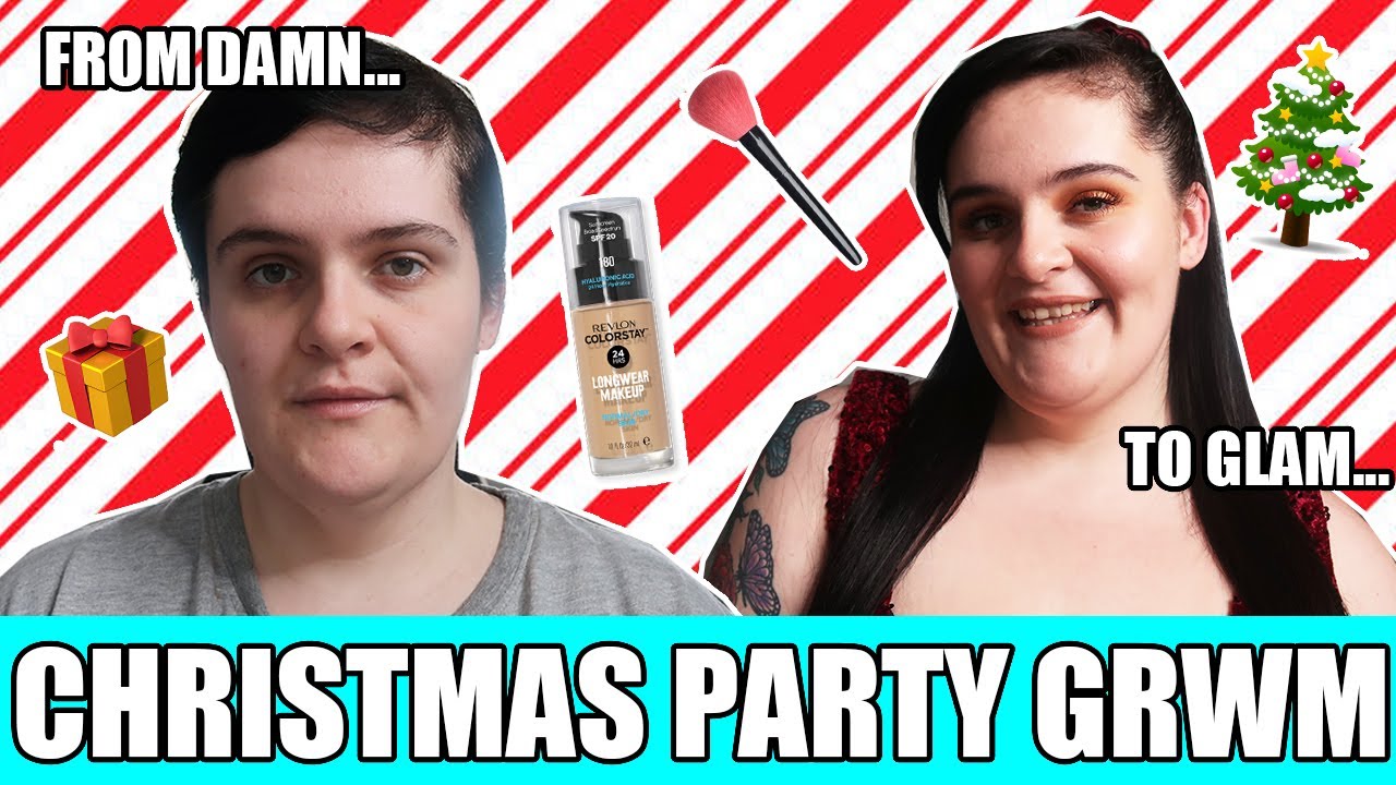 Chatty GRWM: Christmas Party Edition 🎄✨ | Holiday Glam & Festive Vibes