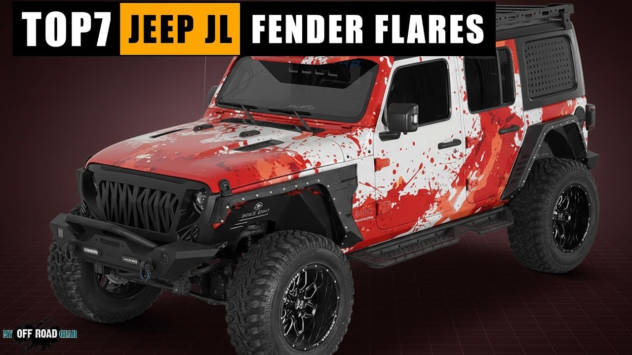🏆ТОП-7 лучших расширителей колесных арок для Jeep JL - лучшие варианты 2026 года
