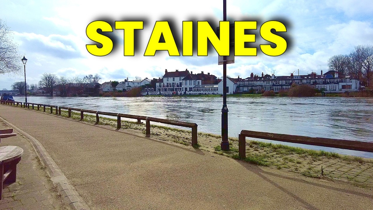 Hidden Walk in Staines-upon-Thames | Peaceful Riverside & Off the Beaten Path Tour