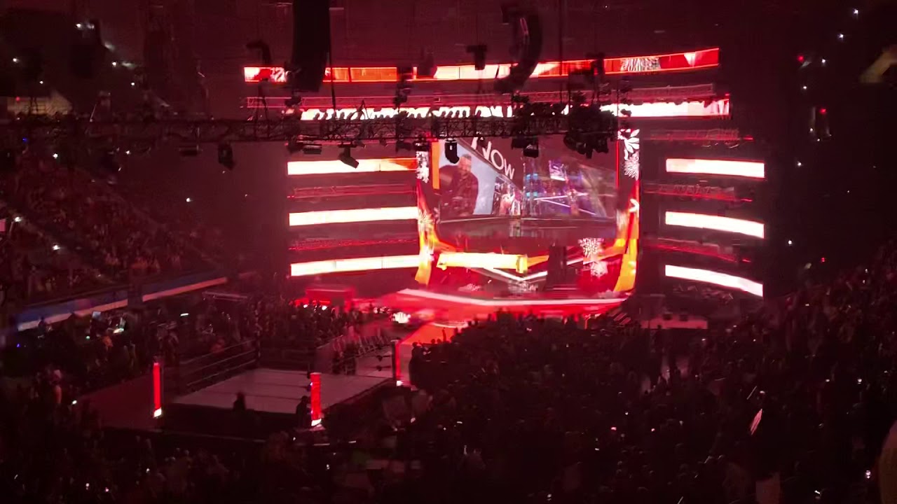 WWE Raw Show Open/Pyro 12/30/2019 - Hartford, CT