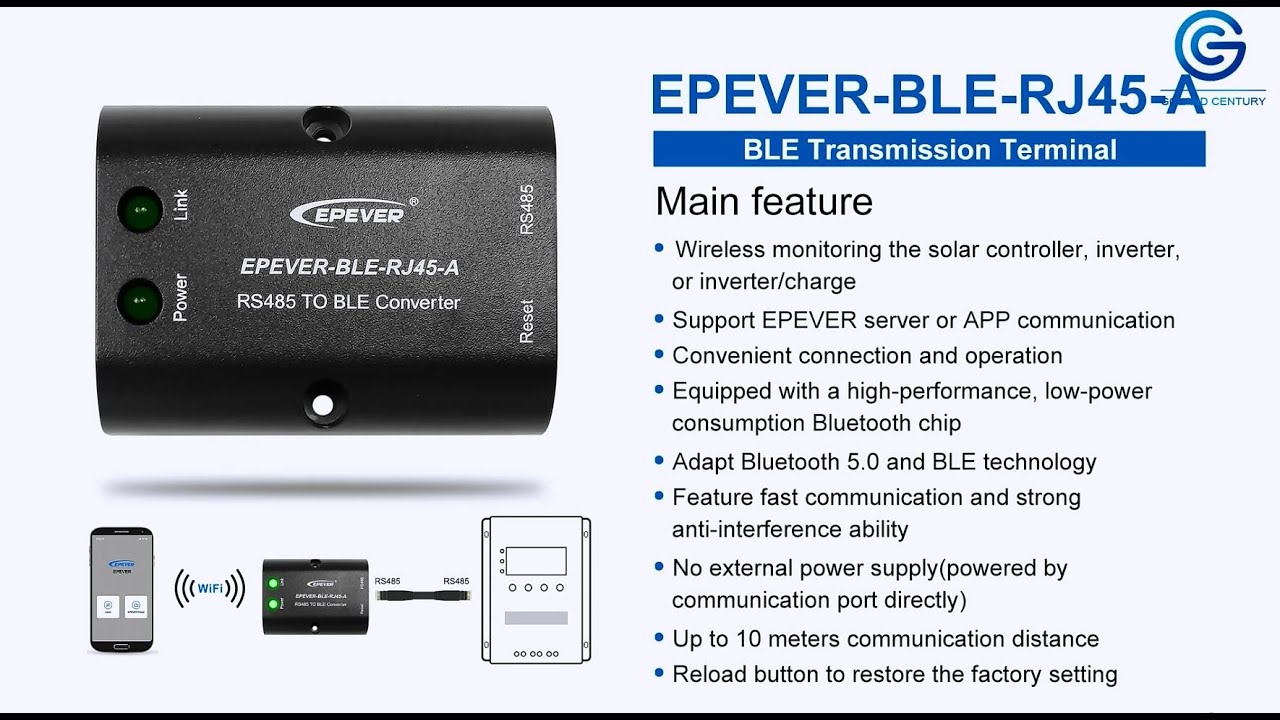 EPEVER BLE RJ45 A