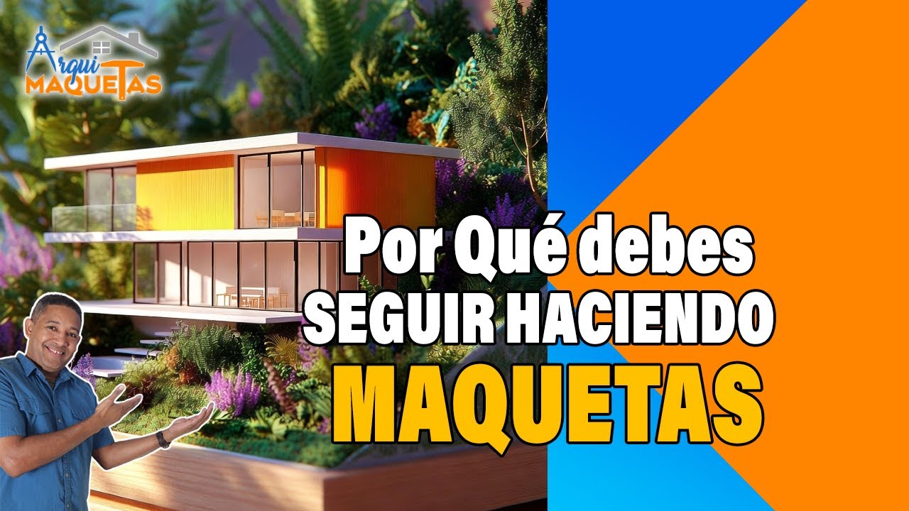 ¿Por qué las MAQUETAS siguen ganando a los RENDERS?