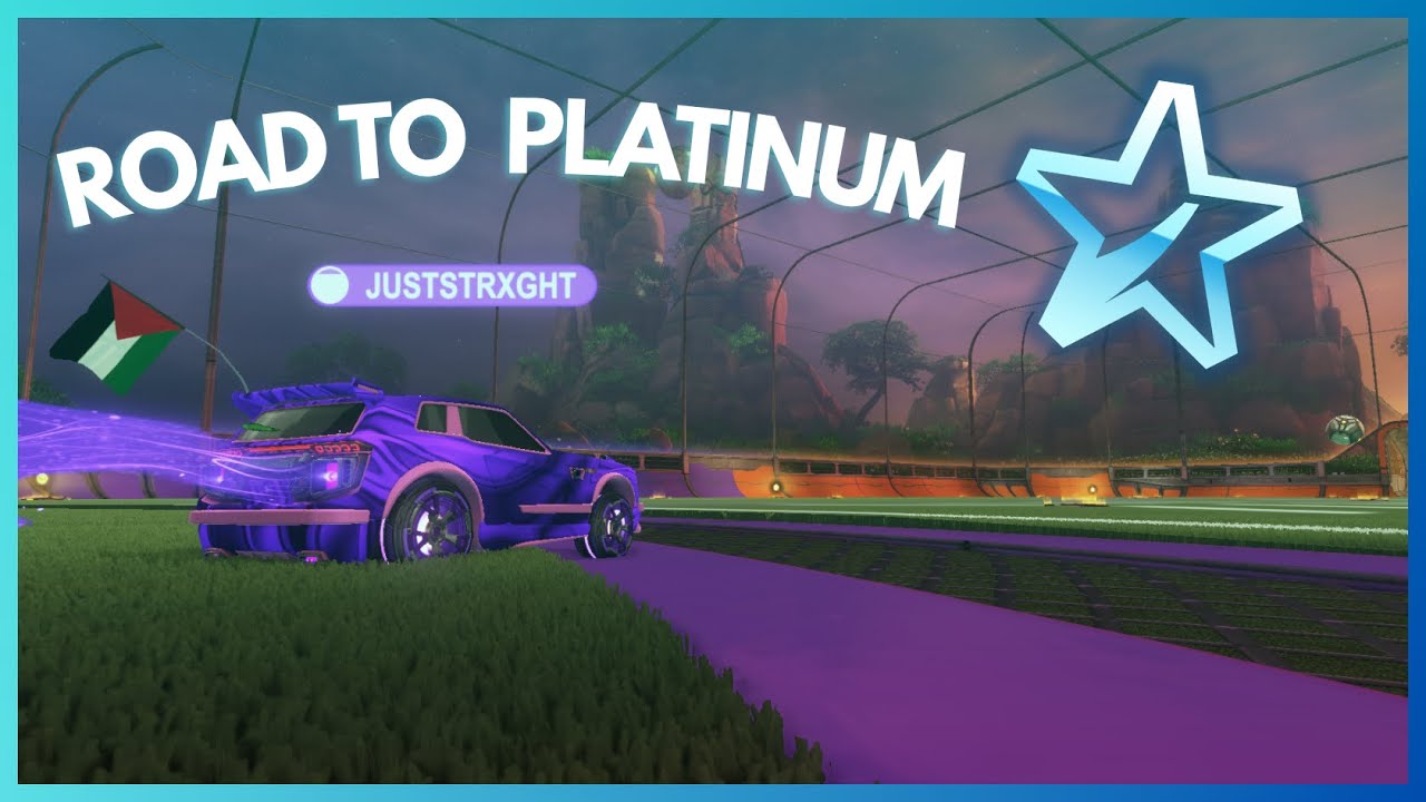 Rocket League Road to Platin с рандомами / дуэтами №1