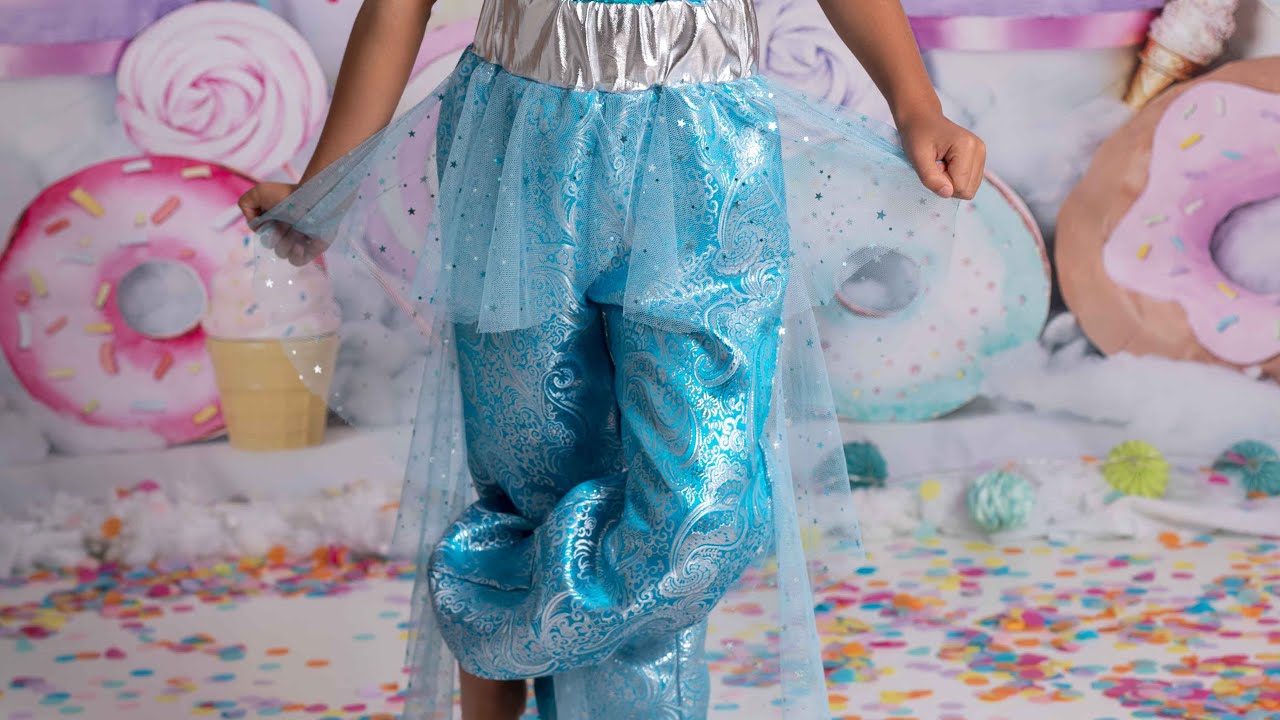 Princesa Jasmín Pantalón. REVISTA PATRONES INFANTILES nº 21
