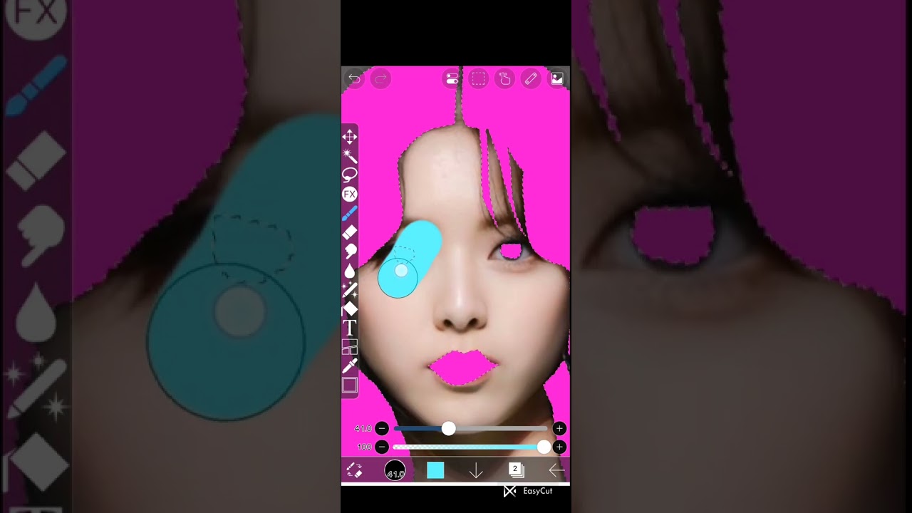 💙Yuna Pink and Blue hair and makeup edit💗 | #yuna #kpop #edit #recommended #shorts |♡︎♡︎♡︎♡︎