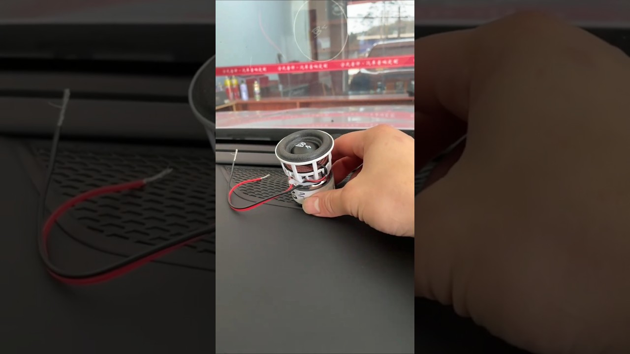 So small is it, B2 mini subwoofer