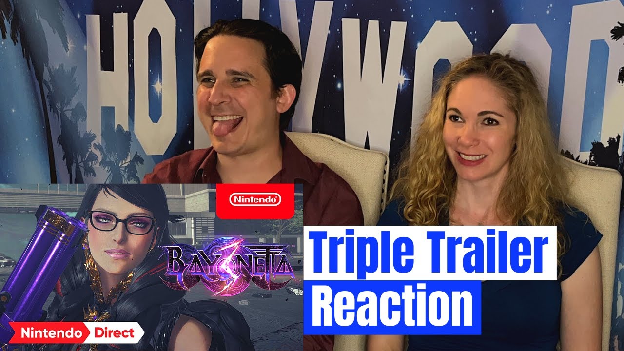 Bayonetta 3 Triple Trailer Reaction