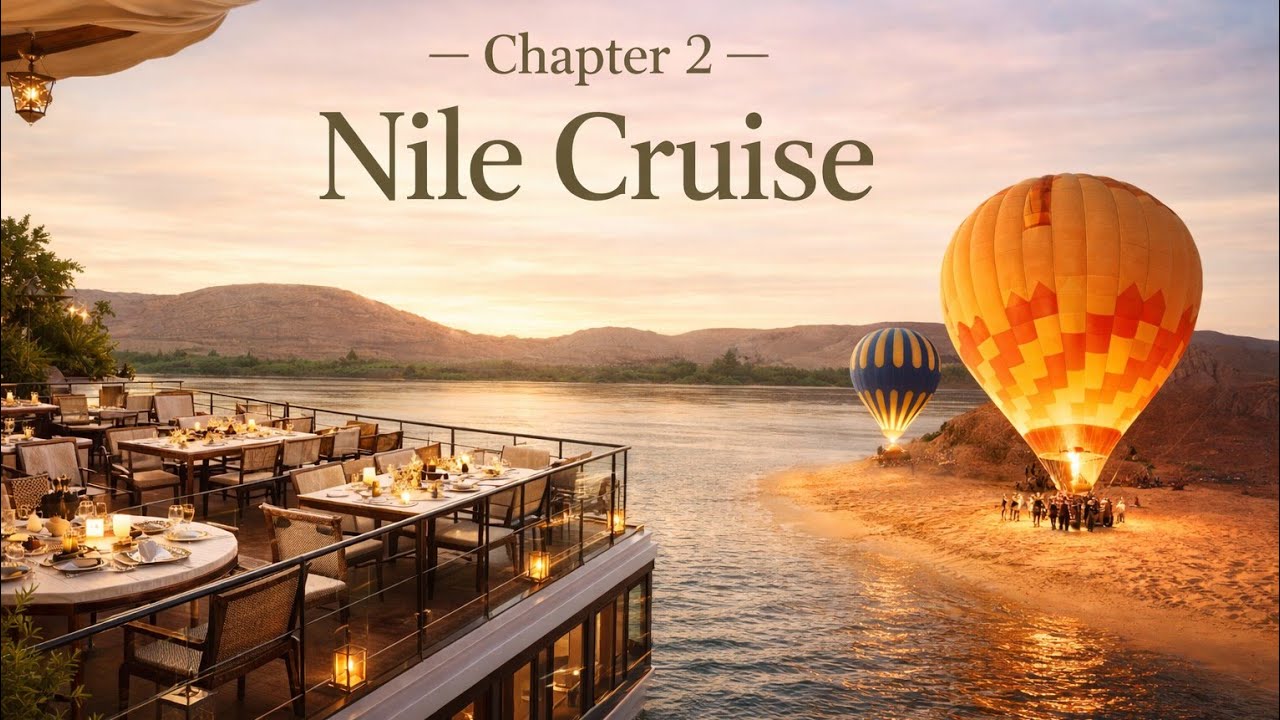 Nile Cruise, Temples & Balloons | Egypt Travel Vlog