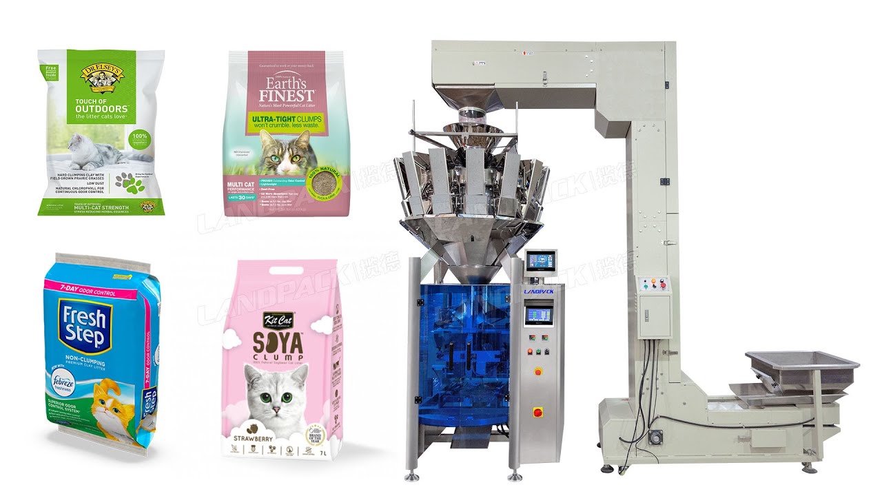 Automatic Pet Food Vertical Vff Form Fill Seal Packing Machine