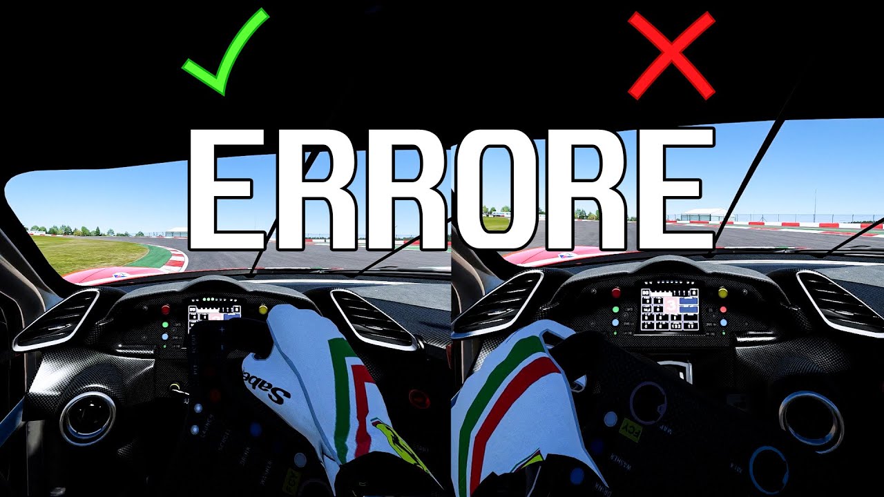 5 ERRORI più comuni nel SIMRACING 🏁