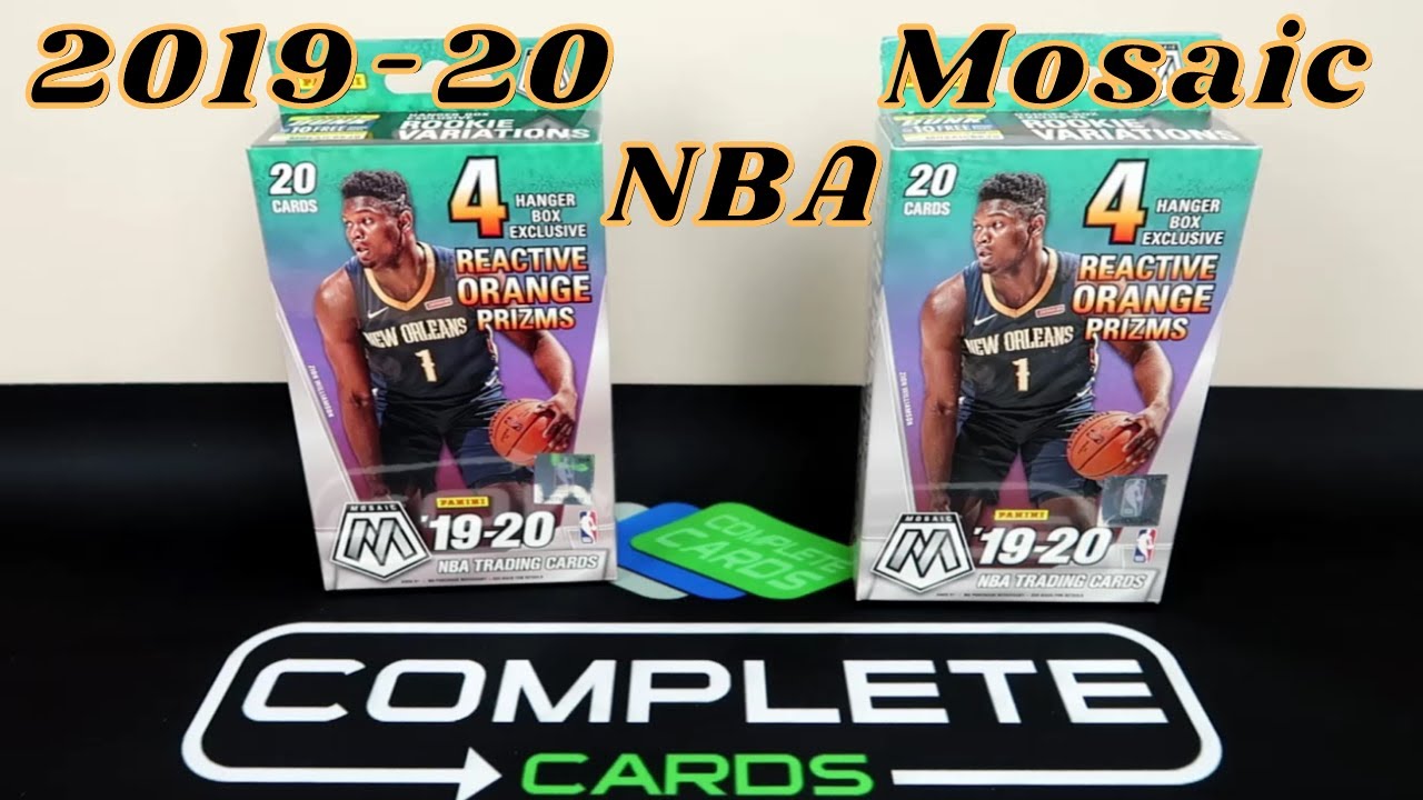 2019-20 Panini Mosaic Basketball Hanger Box Opening