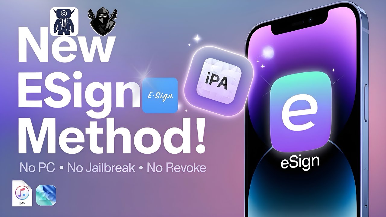 Новейший метод Esign для iOS | Установка файлов IPA на iPhone и iPad без ПК и джейлбрейка без отзыва