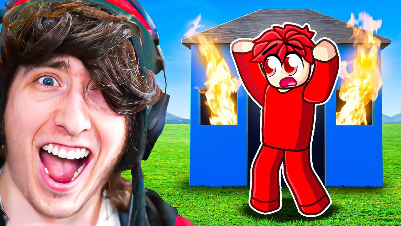 НИКОГДА не вступайте в этот дом в Roblox...