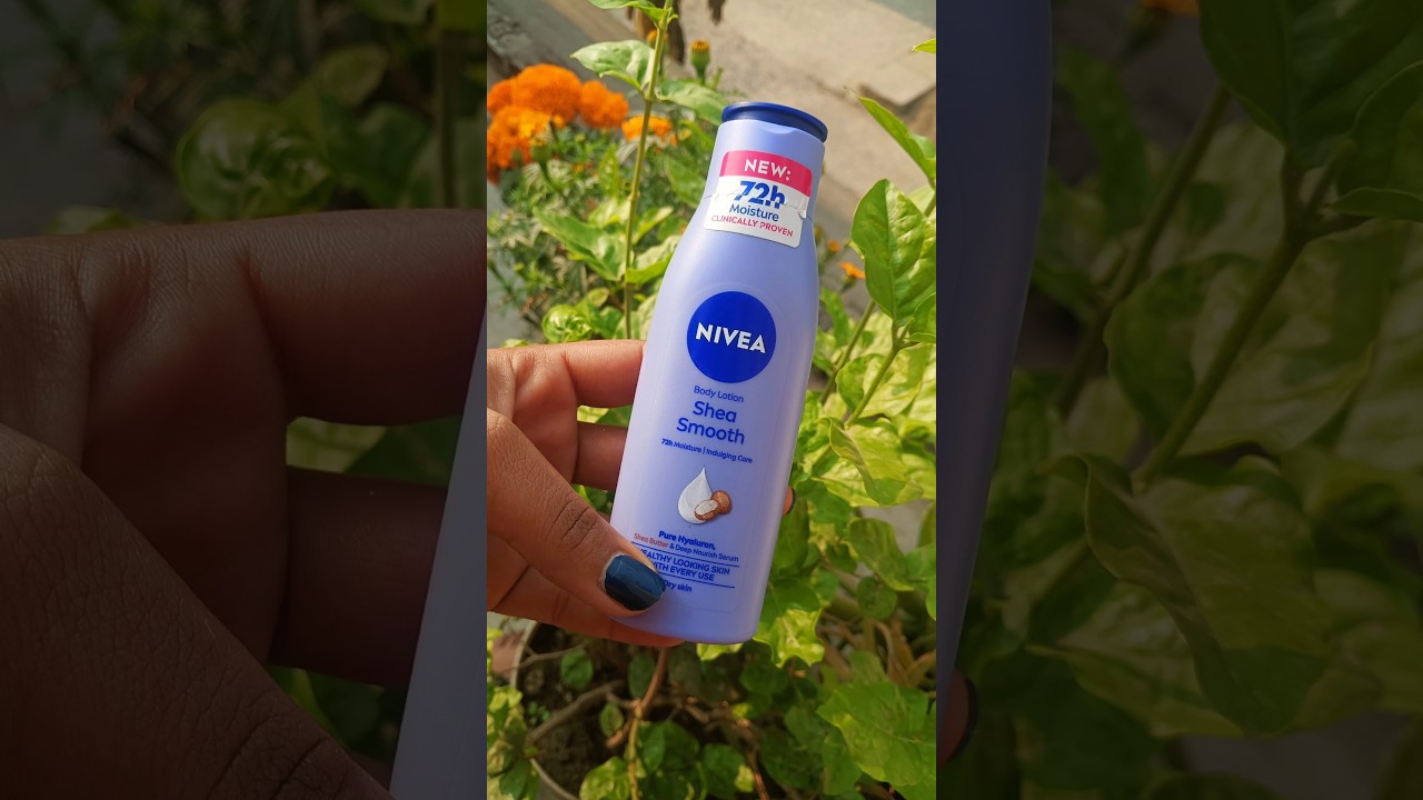 ✨ Dry skin? Try this magic! Nivea Body Lotion 💙#shorts#ytstudio#trendingsong#ugccreator#shortsfeed