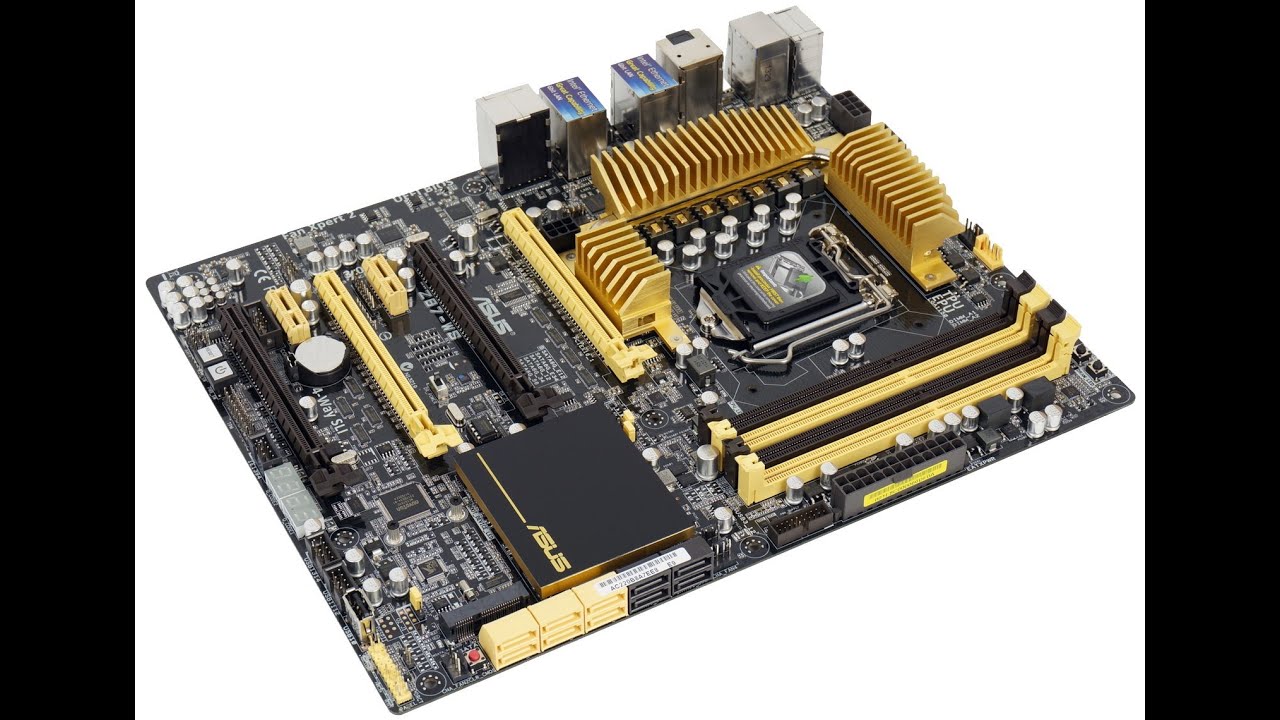 Видеообзор материнской платы ASUS Z87-WS