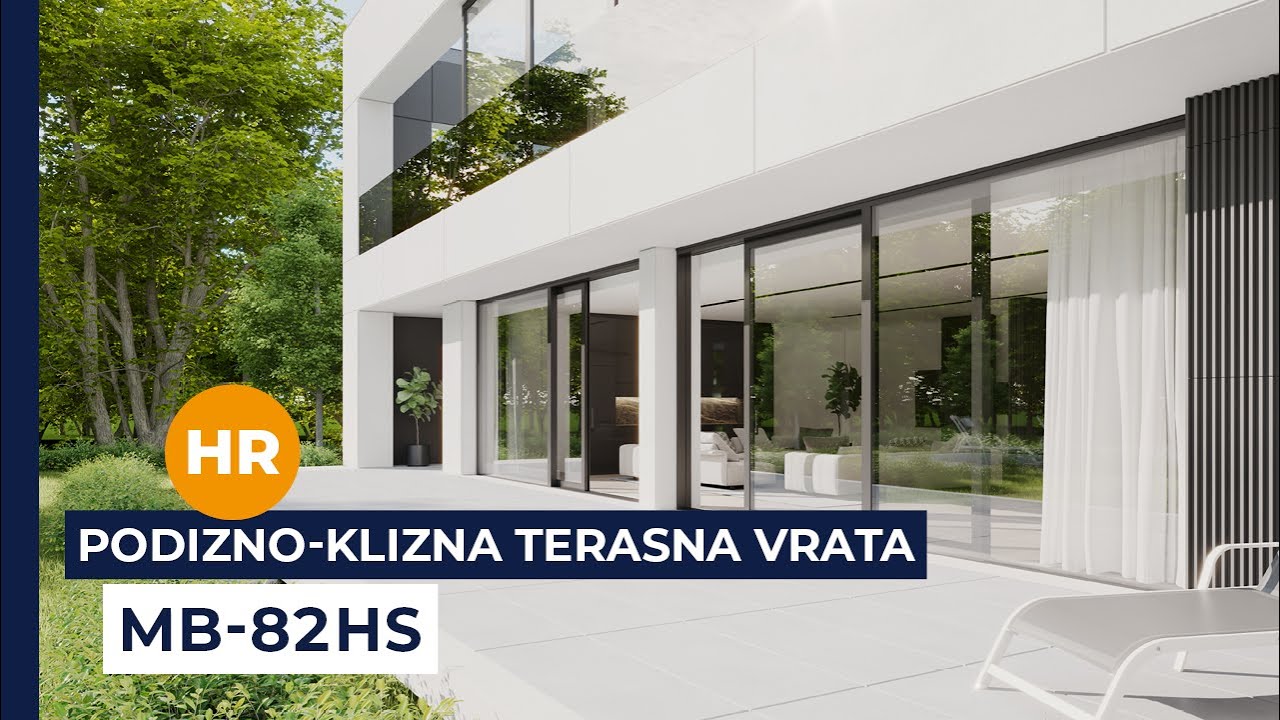 Podizno-klizna terasna vrata MB-82HS