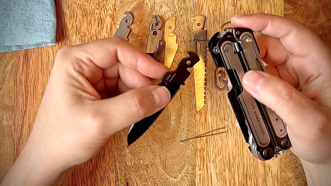 Leatherman ARC LEFTY MOD... quick and easy