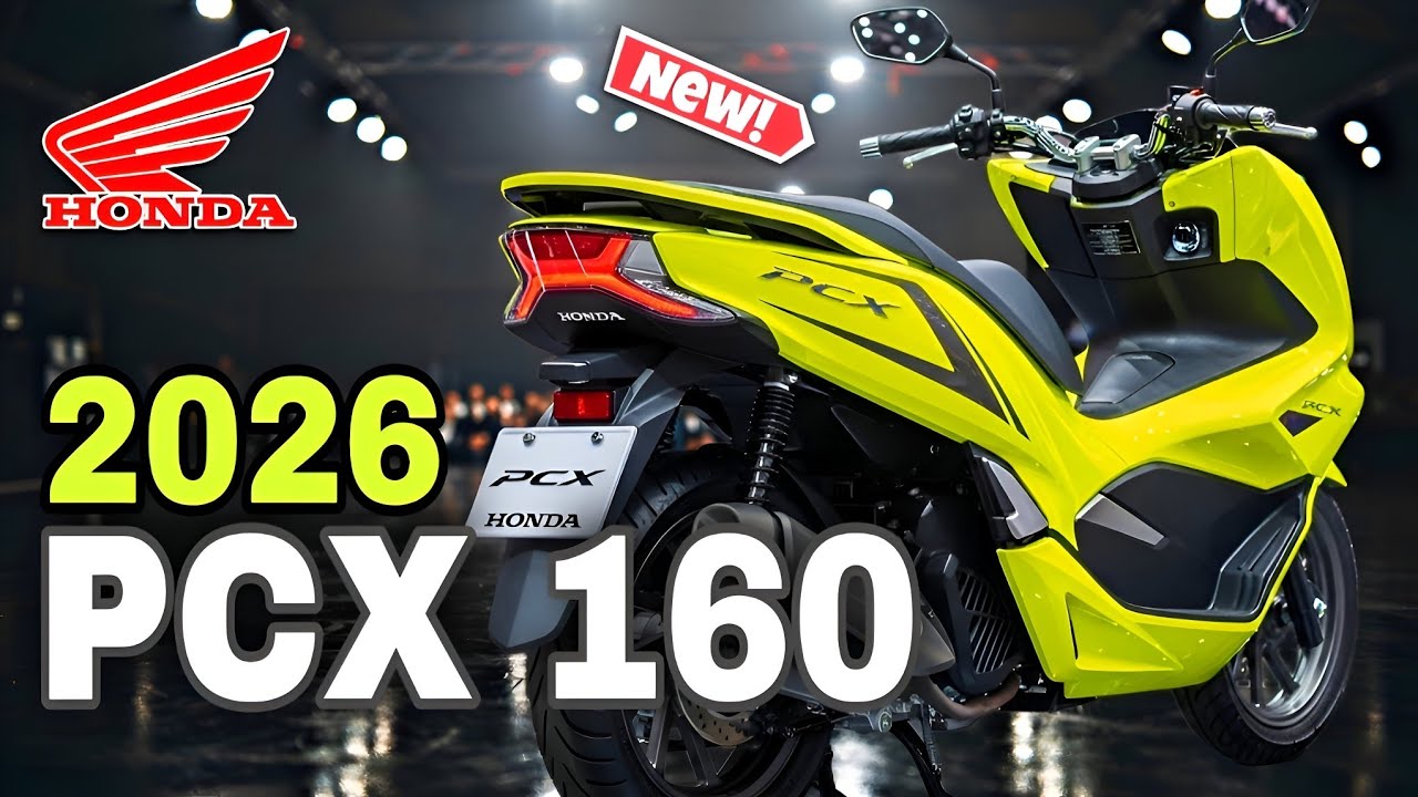 🚨2026 HONDA PCX 160 &mdash; скутер, который все ждут?