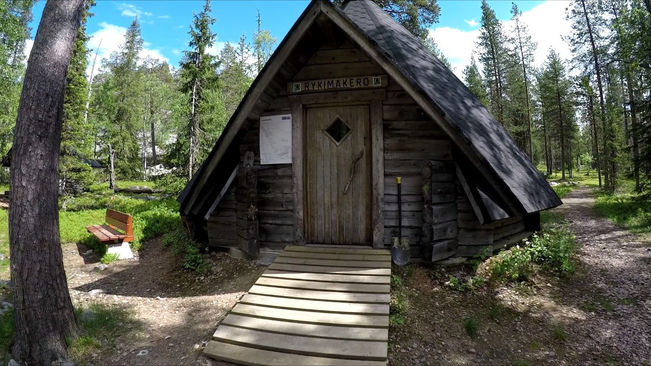Finnish Lapland-Pyh&auml;-Luoston Kansallispuisto-Rykim&auml;keron kota-Suomen Lappi