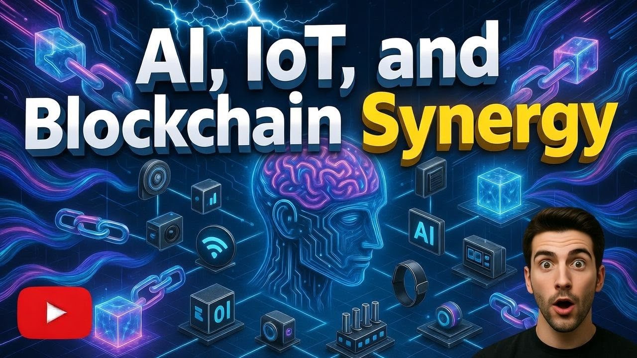 AI IoT Blockchain Synergy 2026 🤖🌐 Smart Systems Explained || #ai #blockchain @Blockchainooz
