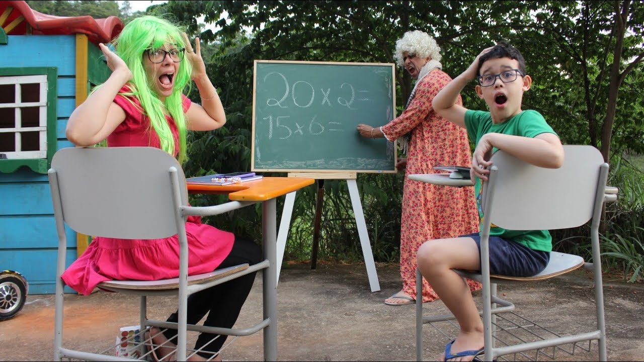 LUCAS E UMA HISTÓRIA ENGRAÇADA DE VOLTA AS AULAS