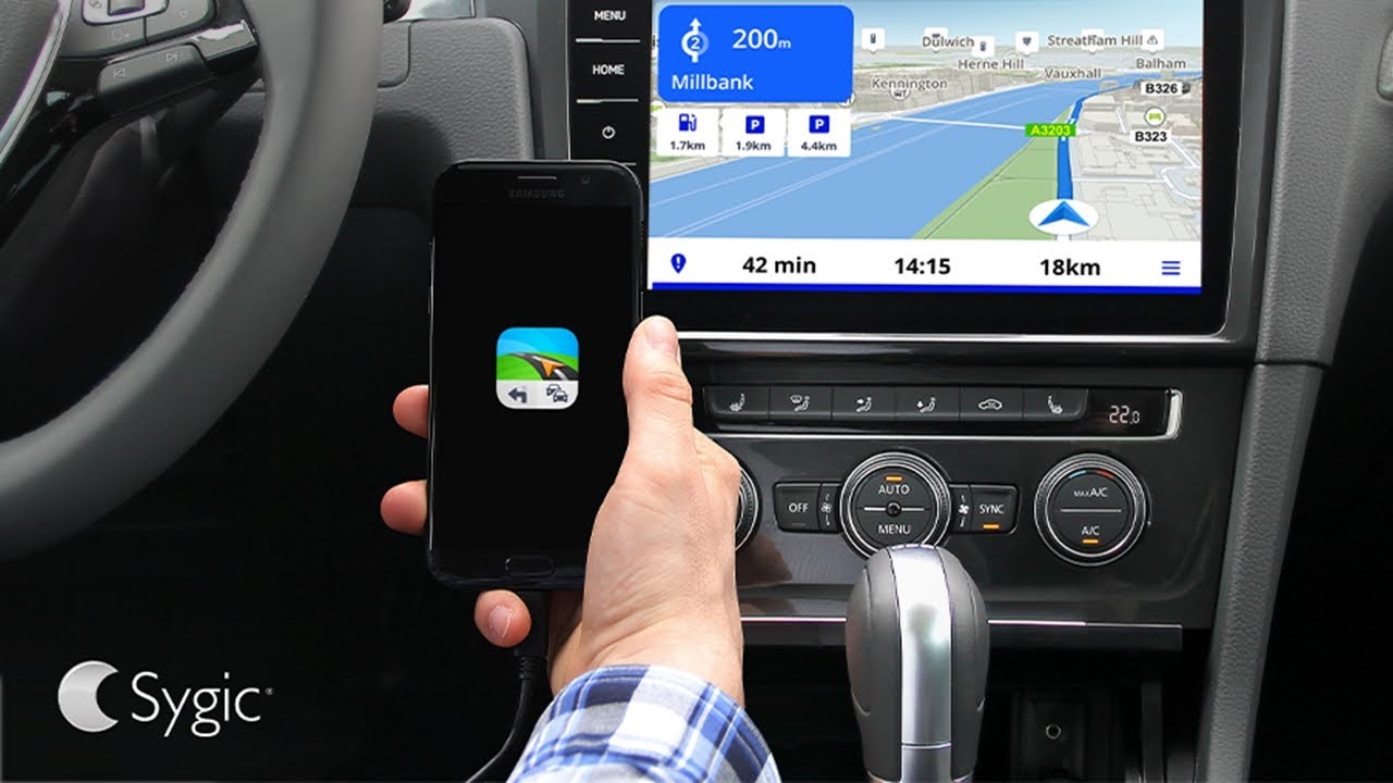 Usar Sygic en Android Auto de una radio china