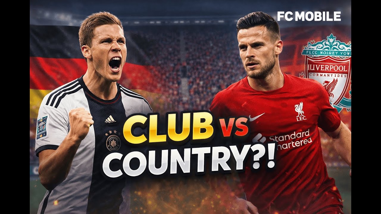 Germany vs Liverpool 🔥 Club vs Country Clash | FC Mobile Full Match