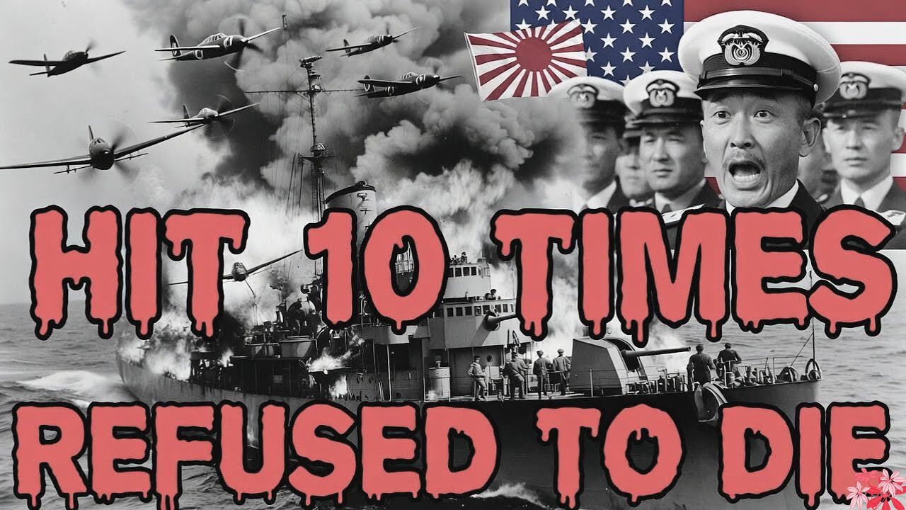 Hit 10 Times & Burning – This Destroyer Refused to Sink and Shocked the Entire Japanese Navy