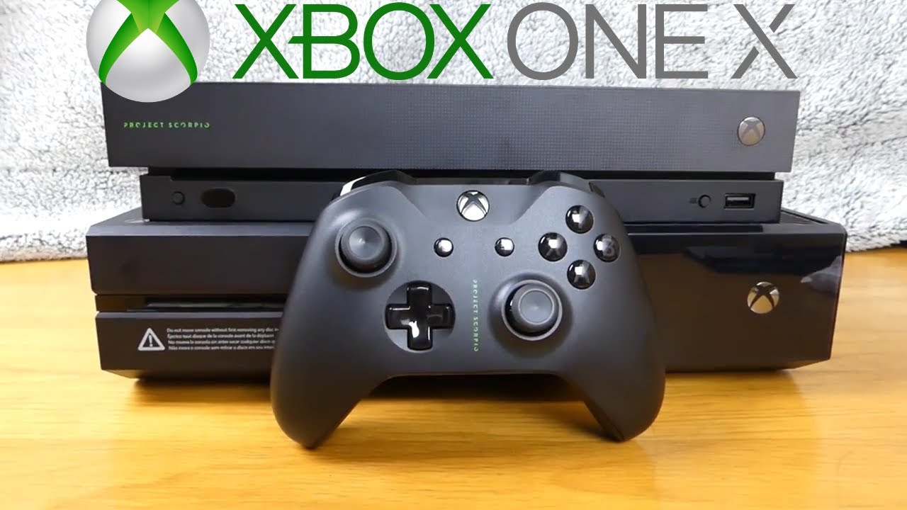 THE ULTIMATE 4K XBOX ONE X!!! PROJECT SCORPIO EDITION - UNBOXING