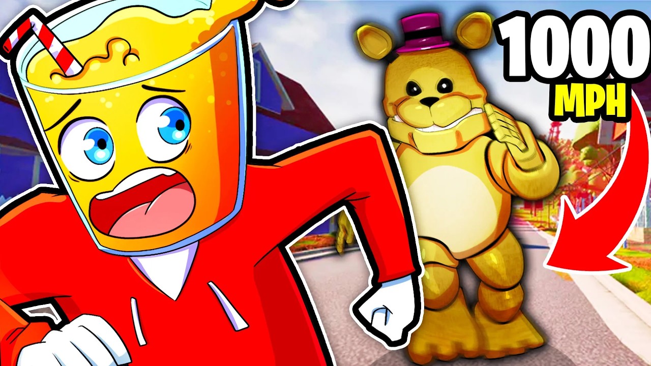 FNAF but they run at 999MPH in Hello Neighbor