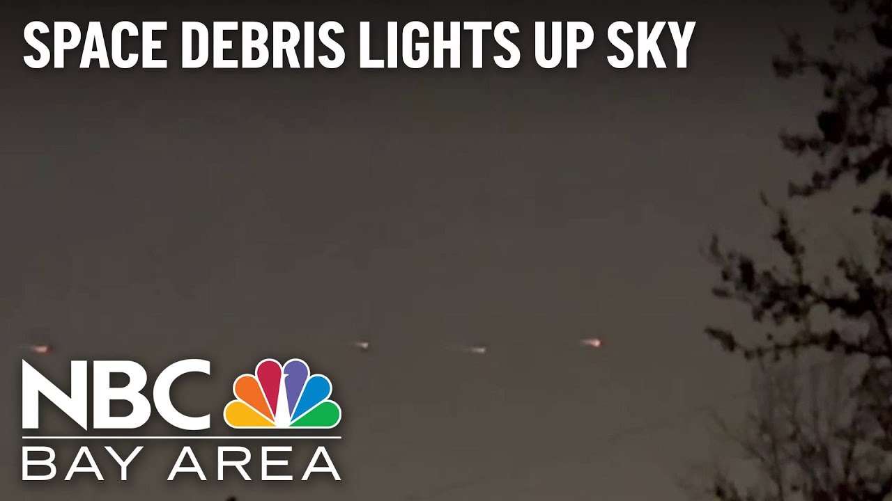 Mysterious Streaks of Light Seen in the Sky Over Northern California