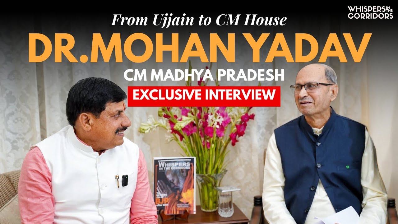 CM Mohan Yadav Interview: From student politics to the CM chair | Dreams, government and vision o...