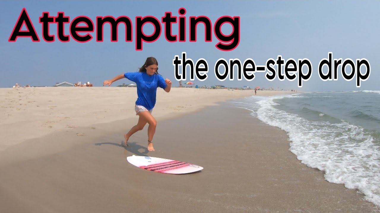 Sam Practicing the One-Step Drop