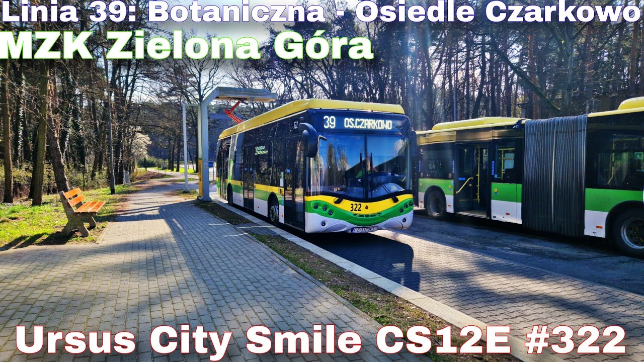 MZK Zielona Góra - Linia 39, Ursus CitySmile CS12E #322