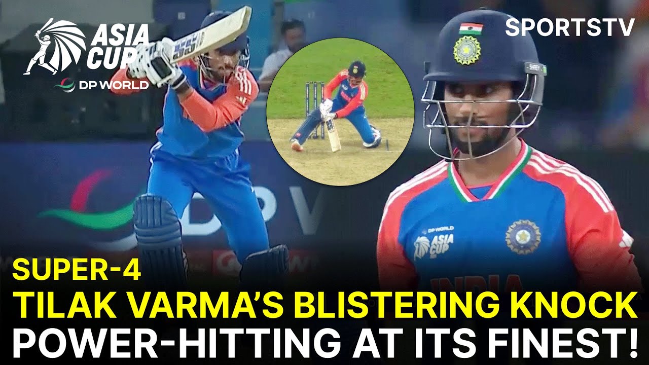 Tilak Varma SMASHES Bowlers &ndash; Insane Batting | IND vs SL | Match 18 | DP World Asia Cup 2025 | ZF1U