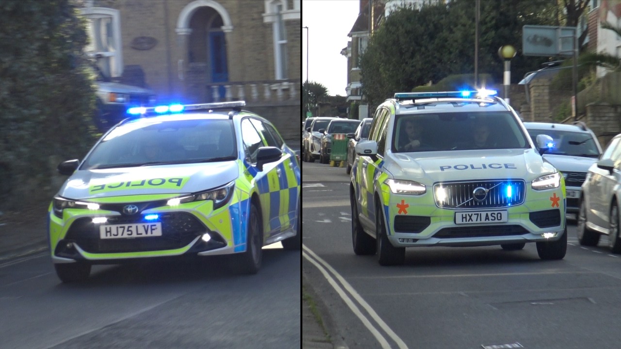 NEW Toyota Corolla & Volvo XC90 ARV responding around Ryde