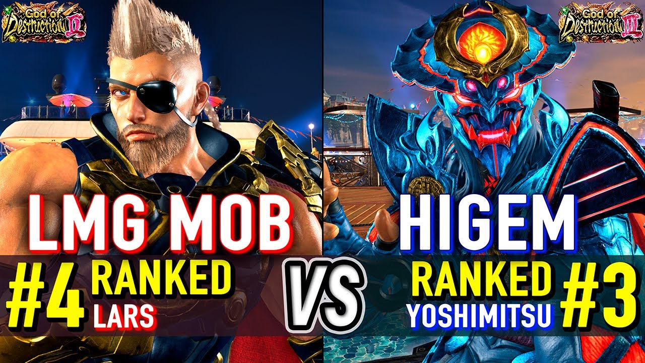 T8 🔥 LMG MOB (#4 Ranked Lars) vs HIGEM (#3 Ranked Yoshimitsu) 🔥 Tekken 8 High Level Gameplay