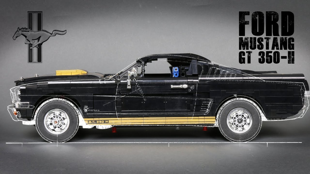 Lego RC Ford Mustang GT 350-H [WITH INSTRUCTIONS!]