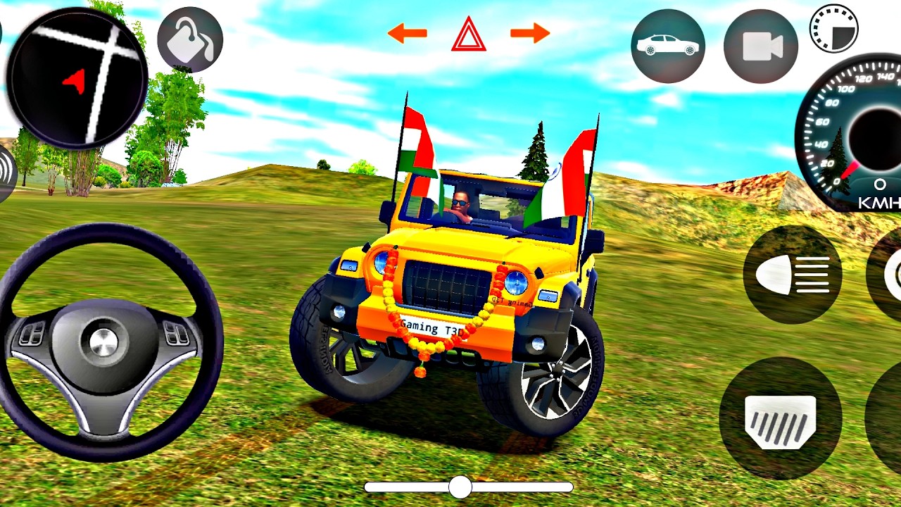 Modified Mahindra Thar | Gaming Car💥 (Gadi Wala Games) Car Game Android Game - Android Gameplay