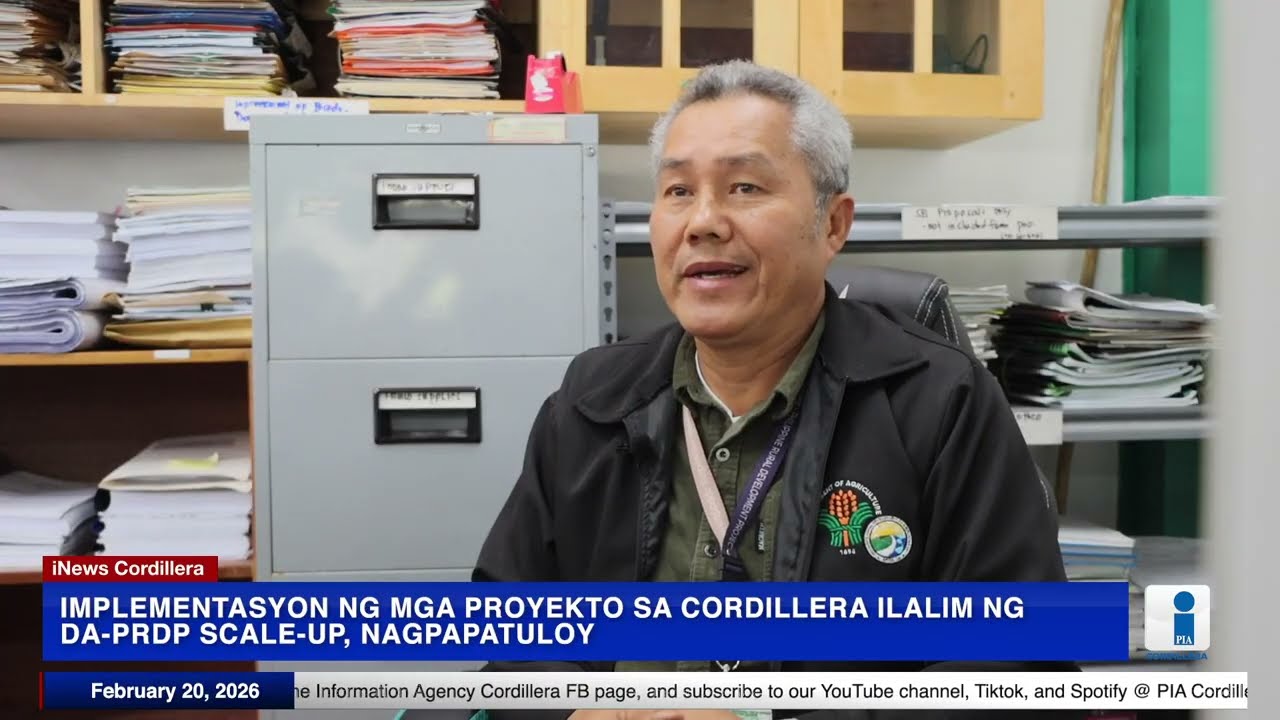 #PIANews | Cordillera, nangunguna sa pagpapatupad ng mga proyektong nagpapalakas sa agrikultura