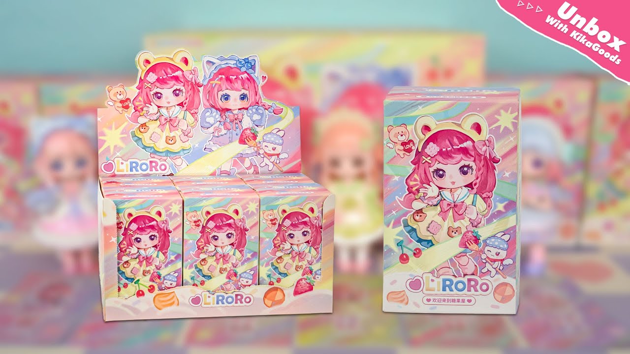 Unboxing Liroro Welcome To Candy House Series Blind Box #kikagoods #unboxing #asmr #toys #kawaii