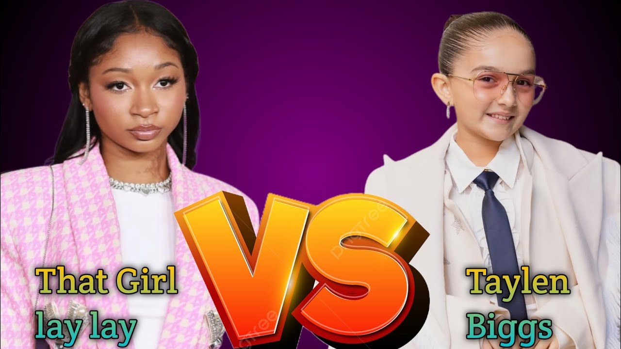 That Girl lay lay(Alaya High) VS Taylen Biggs Natural Transformation From Start to 2025