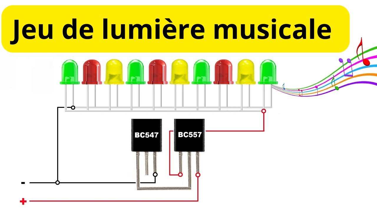 Comment fabriquer un jeu de lumière musicale