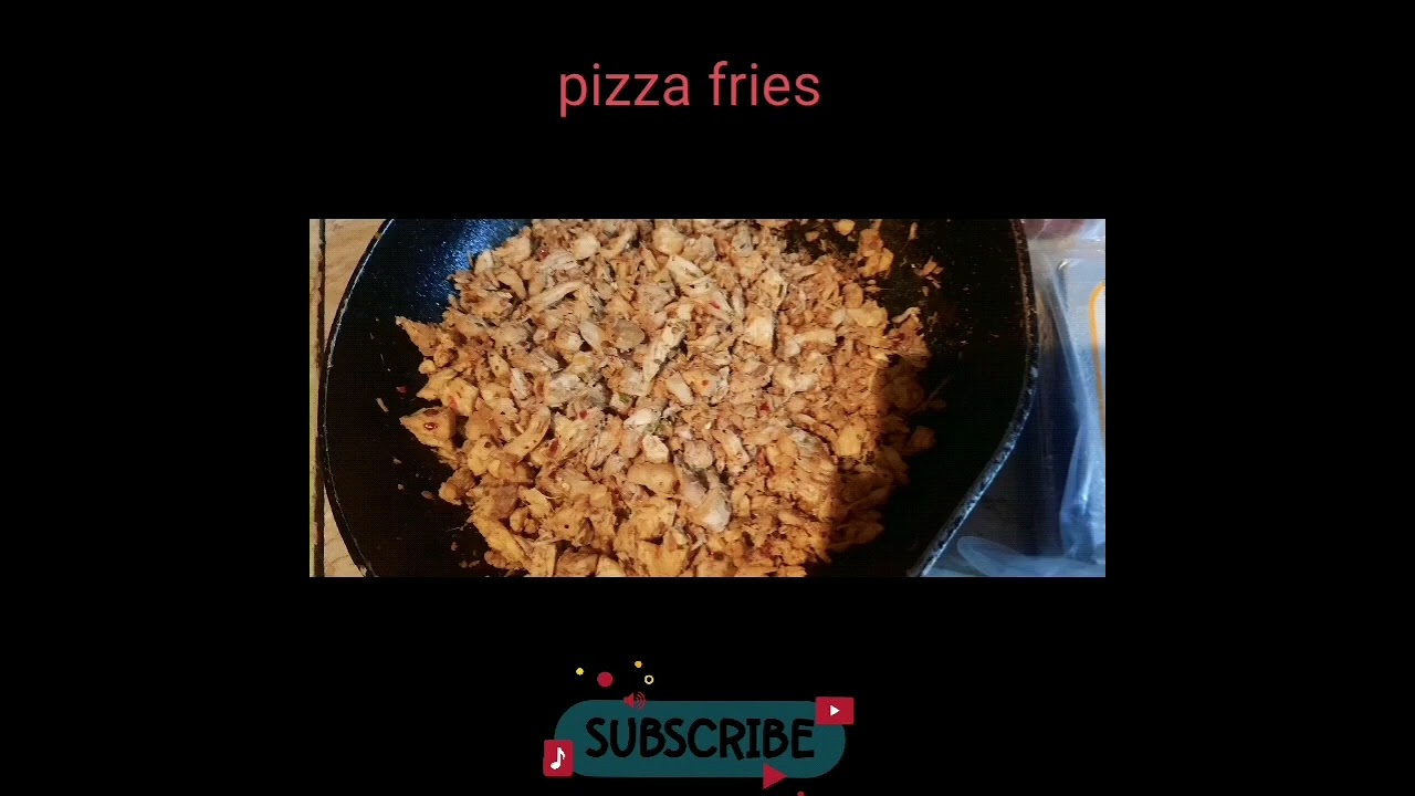 pizzza fries at home in low budget/rs.120 only#pizzafries #lowbudget #yummy #ytshorts