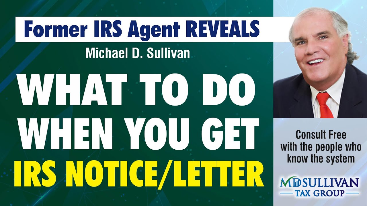 Former IRS Agent Explains What To Do If You Receive a CP 503 Notice, Letter, Bill From IRS