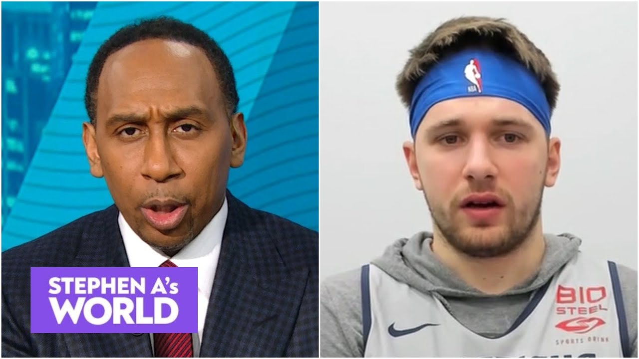 Luka Doncic tells Stephen A. he doesn't think he's playing that well | Stephen A's World